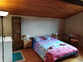 CHARDON BLEU Appartement chambre cuisine coin à manger sanitaires salle d'eau Barcelonnette